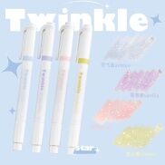 Set 4 bút highlight có nhũ TWINKLE siêu xinh