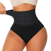 ผู้หญิงเอวเทรนเนอร์ Body Shaper Tummy ควบคุมเอวสูงแบน Belly กางเกง Butt Lifter Shapewear Slimming Girdle ชุดชั้นใน-Sediue