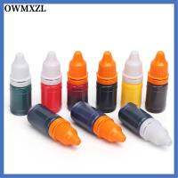 OWMXZL 2Pcs สีสัน มีประโยชน์ งานฝีมือ DIY อุปกรณ์สำนักงานโรงเรียน น้ำมัน สมุดภาพ หมึกเติมแฟลช ซีลไวแสง เครื่องปั๊ม