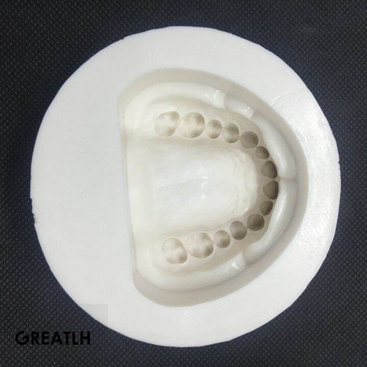 dental-edentulous-jaw-complete-cavity-block-full-teeth-plaster-model-dental-mould