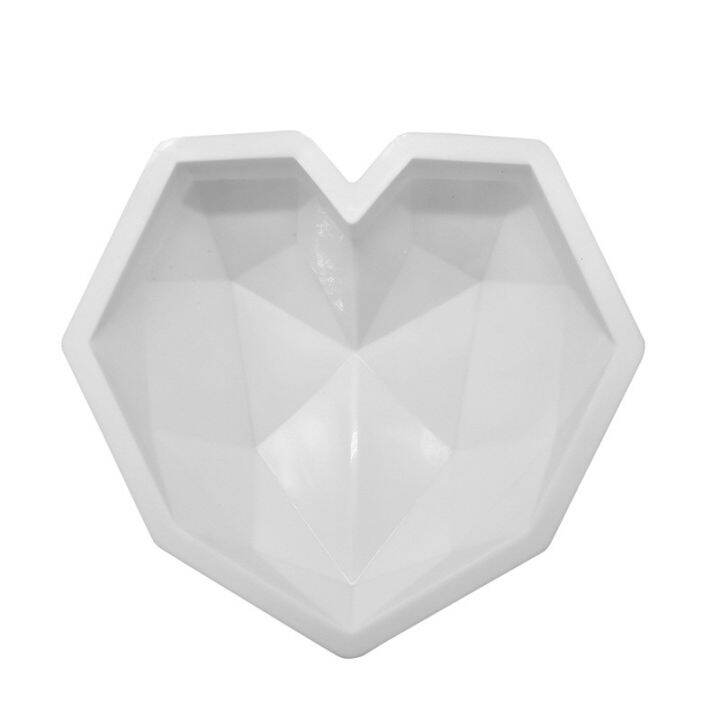 3d-diamond-love-heart-ขนมหวานเค้กแม่พิมพ์ซิลิโคนป๊อปอุปกรณ์ตกแต่งเล็บสามมิติ3d-อบมูส-pastry-silikonowe-moule-ตกแต่ง