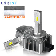Cartnt 2 cái bóng đèn LED dành cho ô tô D3S đèn pha xe hơi D1S D2S D4S D8S