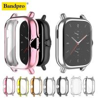 ¤▬◙ Bumper Soft TPU Cover for Huami Amazfit GTS 4 3 2 GTS2e Watch Caser For Amazfit Bip S Lite Bip U Pro Full Screen Protecto Shell