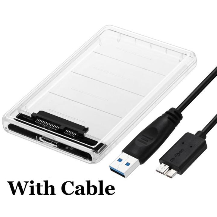 2-5-sata-3-0-to-usb-3-0-hard-drive-disk-box-hdd-external-enclosure-sata-hdd-and-ssd-transparent-แบบใส