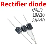 【LZ】✷๑  20pcs/lot 6A10 10A10 20A10  Rectifier Diode R-6 DIP 1000V