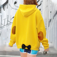 Wonder Egg Priority Ohto Ai Hoodie Anime Cosplay Costume Yellow Sweater Set Wig