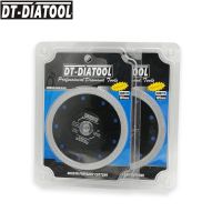 [HOT CHLXIWSHG 552] DT DIATOOL 2Pcs /Pk Premium Diamond Reinforced Core แหวนแผ่นตัด X ตาข่าย Turbo ใบเลื่อยแห้งเปียกตัดล้อ Dia 125Mm/5 Quot;