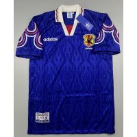 เสื้อบอล ย้อนยุค ทีมชาติ ญี่ปุ่น 1997 เหย้า Retro Japan Home เรโทร คลาสสิค 1997-98