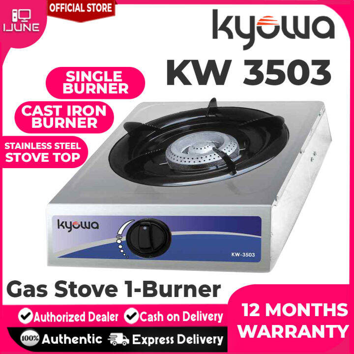 Kyowa Single Burner Stainless Steel Gas Stove KW3503 Lazada PH