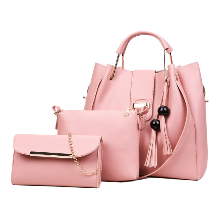 womens-bag-2022-new-solid-color-fashion-beads-tassel-three-piece-set-mother-and-child-bag-portable-shoulder-bag-2023