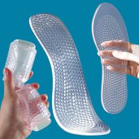 Silicone Gel Insoles for Shoes Men Women Inserts Heel Spur Plantar Fascitis Insoles for Feet Acupressure Massage Shoe Sole Pads Shoes Accessories