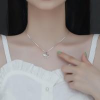 [COD] 925 ginkgo leaf necklace womens summer 2021 new fashion Mori clavicle chain ins cold gift