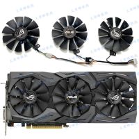 ASUS ใหม่เอี่ยม/GTX1070 ASUS 1080การ์ดจอ PLD09210S12HH พัดลม/PLD09210S12M (ของแท้และของแท้) รับประกัน3ปี