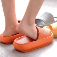 Women Men Summer Fashion Slippers Slide Sandals Beach High Heels Shower Thick Soft Sole Ladies Boys Girls Bathroom Shoes House Slippers