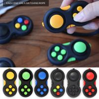 （A Decent） 1PC Game Fidget Pad Stress Reliever Squeeze Stings Shape Puzzles