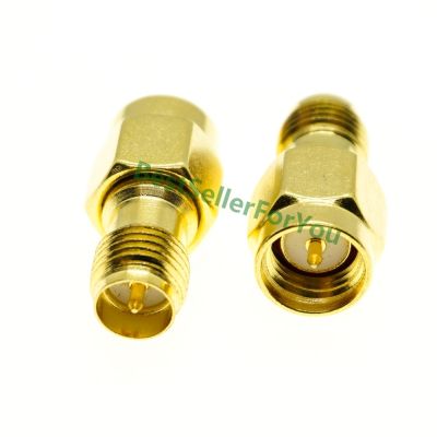 SMA Connector Male Plug To RP-SMA Connector RPSMA Connector Female Jack Straight RF Connector Adapter Electrical Connectors