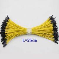 100pcs/lot 26AWG 0.15mm2 High-quality high-temperature Dupont 1P soft cable female to female flexible silicone wire Dupont wire