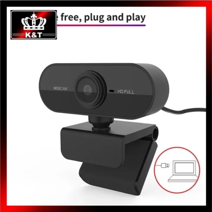 HD 1080P webcam computer autofocus 2MP camera for live conference video
