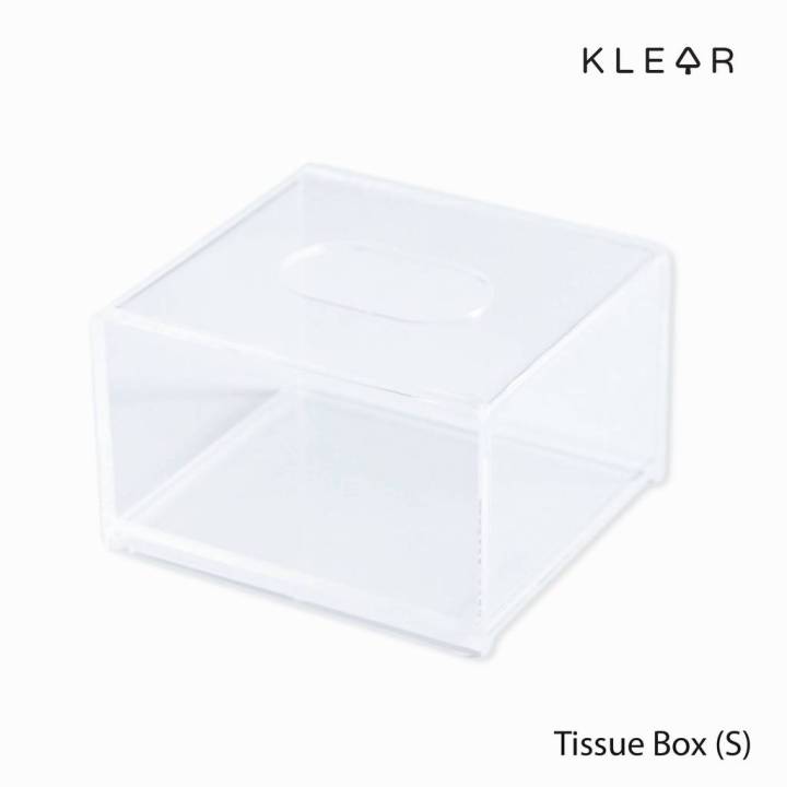 klearobject-tissue-box-s-กล่องใส่กระดาษทิชชู่-กล่องทิชชู่อะคริลิค-กล่องทิชชู่แบบก้นเลื่อน-เหมาะสำหรับทิชชู่-popup-กล่องทิชชู่แบบใส-กล่องทิชชู่