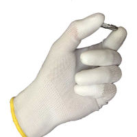 Anti Static ESD Safe Universal White Gloves Electronic Working Gloves PC Computer Antiskid for Finger Protective จัดส่งฟรี-vkfy546