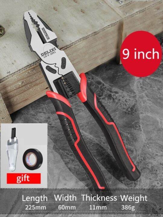 professional-tools-wire-pliers-set-stripper-crimper-cutter-needle-nose-nipper-wire-stripping-crimping-multifunction-hand-tools