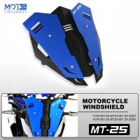 ❇ MT25 MT03 Motorcycle Accessories Aluminium Front Screen Windshield Fairing Windshield For YAMAHA MT-03 MT 03 MT-25 MT 25 2020