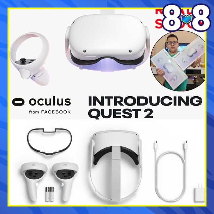  Oculus Quest All-in-one VR Gaming Headset – 64GB