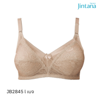 Jintana เสื้อชั้นใน (ไม่เสริมโครง) รุ่น Basic Bra รหัส JB2845 สีเบจ