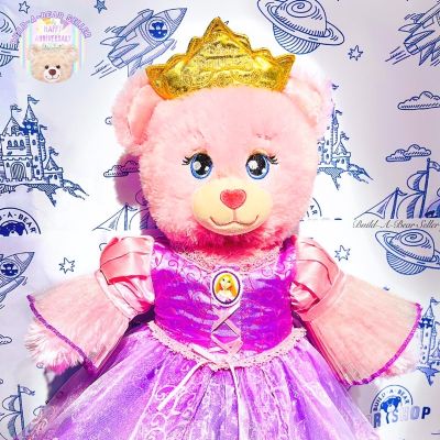 ตุ๊กตาเจ้าหญิง บิ้วอะแบร์ รุ่นเจ้าหญิงมงกุฎทอง👑 ⭐️Build-A-Bear Workshop⭐️🇺🇸สินค้ามือสองสภาพใหม่จากอเมริกา