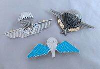 tomwang2012.3PCS AUSTRALIAN ITALY FRANCE PARATROOPER PARACHUTIST WINGS METAL BADGE INSIGNIA PIN