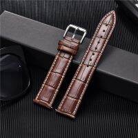 ❀☃ Watch Strap Band Genuine Leather Straps Watchbands Band Watch Genuine Leather 18 - Watchbands - Aliexpress