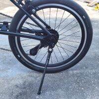 ขาตั้งสำหรับ Pline Tline Brompton พับได้จักรยานคาร์บอนไฟเบอร์พิเศษรองรับเท้า