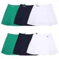 Autumn New Malbon Golf Skirt Side Pleated Skirt GOLF Anti-Light Pleated Skirt Sports Quick-Drying