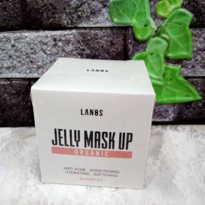 เจลลี่ มาส์กอัพ ออแกนิค Jelly Mask up organic by Lanos  ขนาด  20  กรัม