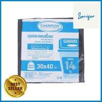 ถุงขยะ CHAMPION 30X40 นิ้ว 14 ใบ สีดำTHICK GARBAGE BAGS 30X40IN BLACK 14PCS **สอบถามเพิ่มเติมได้จ้า**