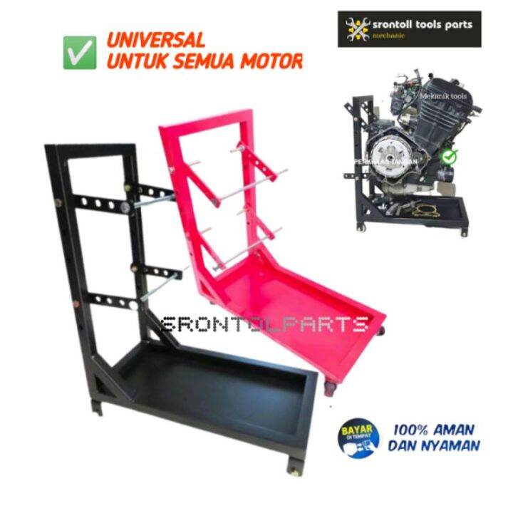Engine stand alat dudukan mesin motor universal matic bebek sport ...