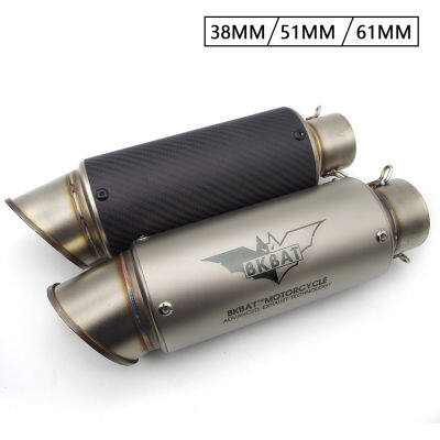 2021Moto GP Exhaust Escape Motorcycle Modified Laser Muffler FOR Kawasaki z750 z900 z800 z650 zx6r ninja 300 ninja 250r