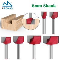 【hot】▫  6mm Shank Woodworking Tools Cleaning Bottom Router Bits for Carpentry Wood Milling Cutter Carbide End Mills