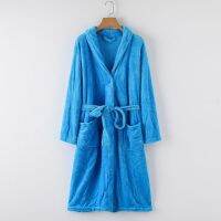 Coral Fleece Homewear Short Bathrobe Gown Sleepwear Casual Winter New Kimono Robe Home Clothing Intimate Lingerie Nightwear