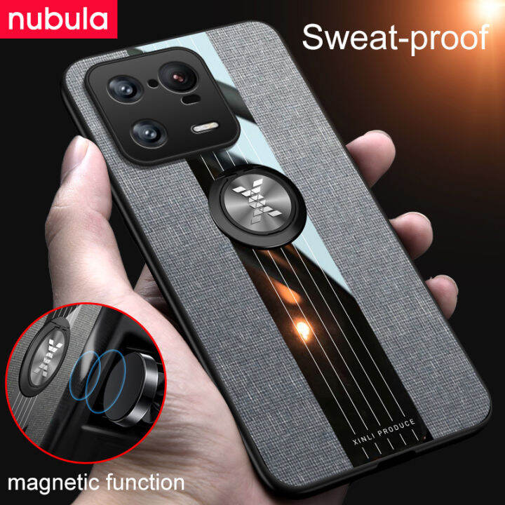 nubula-เคส-xiaomi-13นิ้วสำหรับ-xiaomi-mi-13นิ้ว-เคสหนังไมโครไฟเบอร์ทอลายป้องกันเหงื่อที่ปิดหลังโทรศัพท์มือถือ-xiaomi-13นิ้วขาตั้งสายคล้องมือสำหรับ-xiaomi-13นิ้ว-pro-mi-13pro