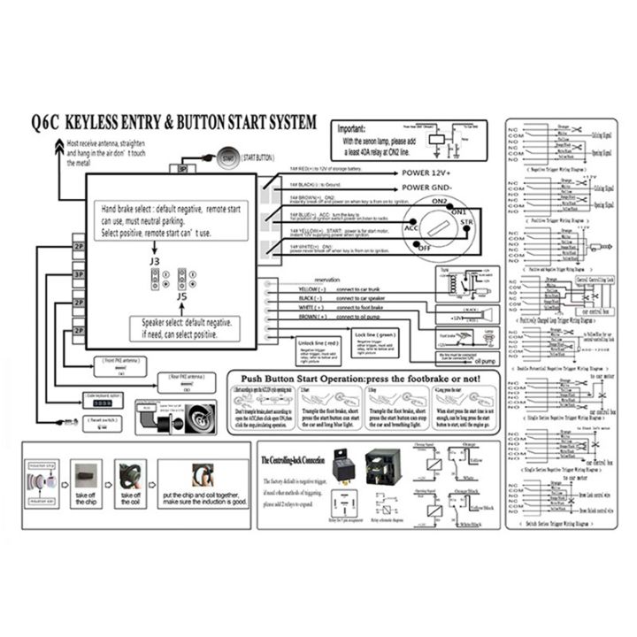 4x-car-engine-one-key-start-stop-button-system-pke-keyless-entry-system-anti-theft-alarm-remote-start-ignition-system