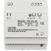 Din Rail Single Output Switching Power Supply DR-60-5 DR-60-12 DR-60-15 DR-60-24 5V 12V 15V 24V AC DC Converter