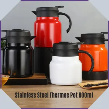 316 Stainless Steel Thermos Insulation Braising Teapot Large