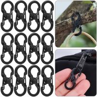 Clip with Lock Camping Outdoor S Type Keychain Anti-Theft Climbing Buckle Key-Lock