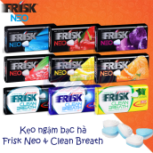 (6 vị) Kẹo ngậm bạc hà Frisk NEO (50 viên)