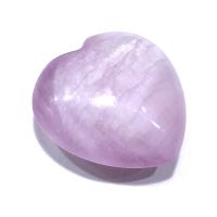 1 Pz Kunzite Ciondolo Cuore Cristalli Di Quarzo Igguarione Pietra Naturale Minerale Spodumene Regalo Donna Gemma Gioielli ของตกแต่งห้องบ้าน