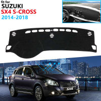 ฝาปิดแผงควบคุมแผ่นป้องกันสำหรับ Suzuki Sx4 S 2014 ~ 2019อุปกรณ์เสริม Dash Board Sunshade Maruti Sx 4 S X 4 S Cross Scross