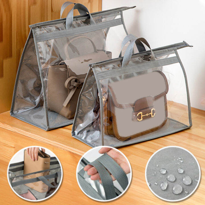 Transparent Pvc Luxury Handbag Dust Cover Bag Protector Bag