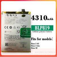 แบตเตอรี่ Reno 5 4g Reno 5Z Reno 5 Lite BLP819 Battery For Reno 5 4g Reno 5Z Reno 5 Lite รับประกัน 6 เดือน