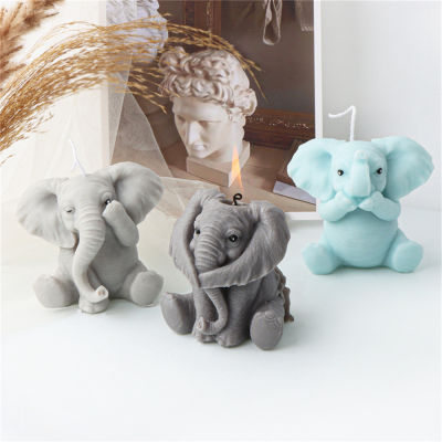 Soap Gypsum Chocolate Resin Mould Candle Handmade Baby Elephant